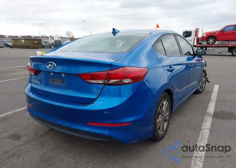2018 Hyundai Elantra Sel из США, поврежденный, VIN 5NPD84LF9JH258913